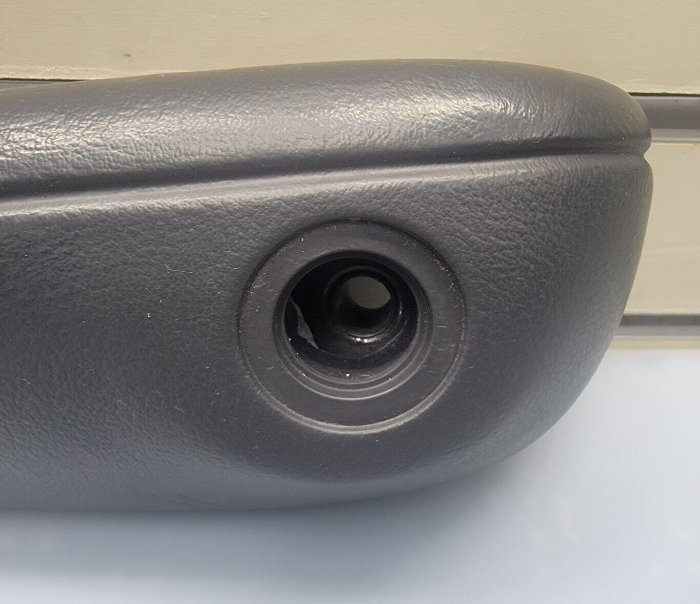🔥01-07 Dodge Caravan Voyager Town &Country Front PASSENGER Arm Rest Black OEM