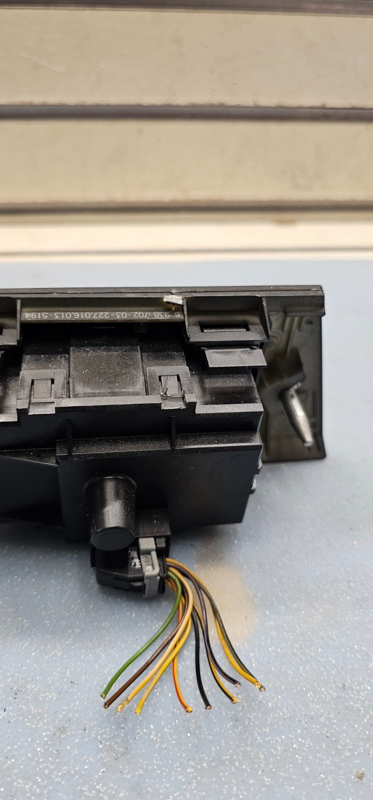 🔥07-13 BMW E92 E93 335i HEADLIGHT FOG LIGHT CONTROL SWITCH W TRIM OEM