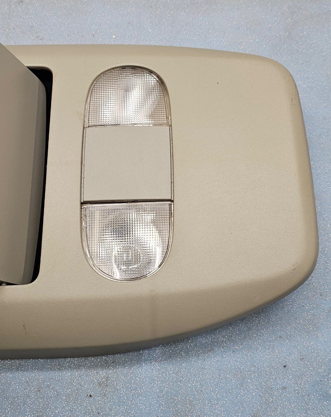 🔥04-08Ford F-150 Overhead Console DOME Map Light Roof🔴Storage Assembly GRAY 09