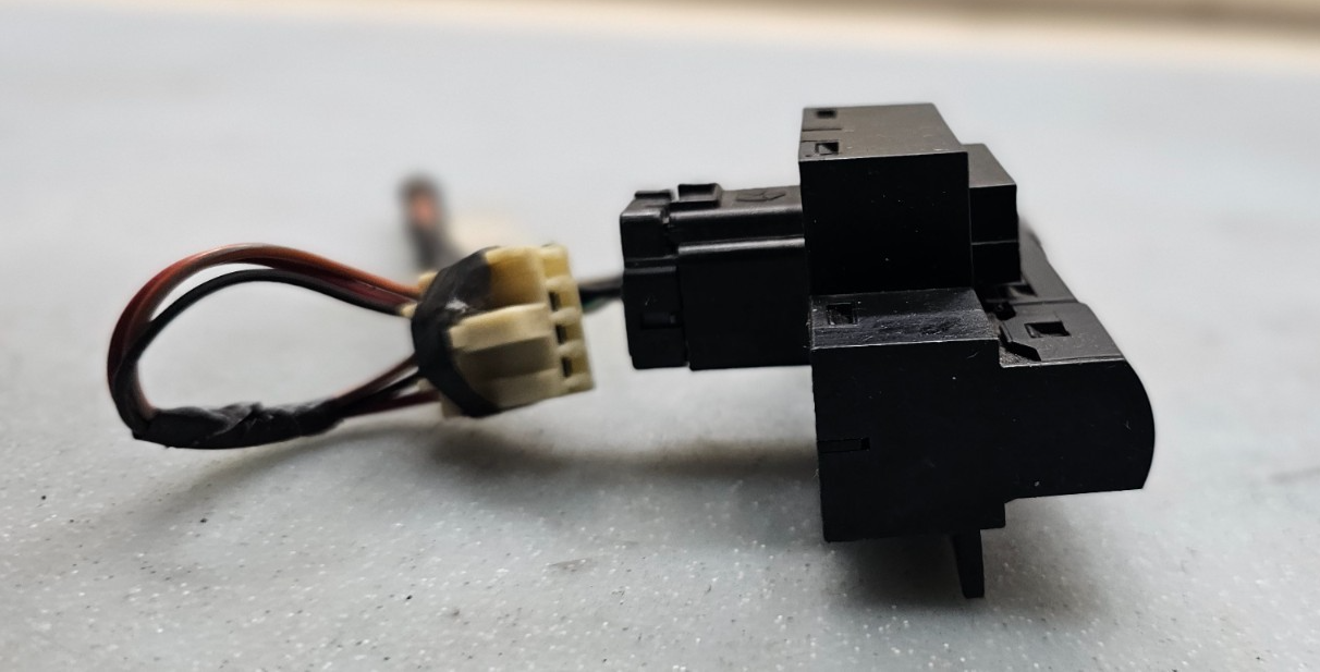 🔥09-10 Chrysler 300 Grand Caravan Hazard Warning Light Control Switch Black OEM