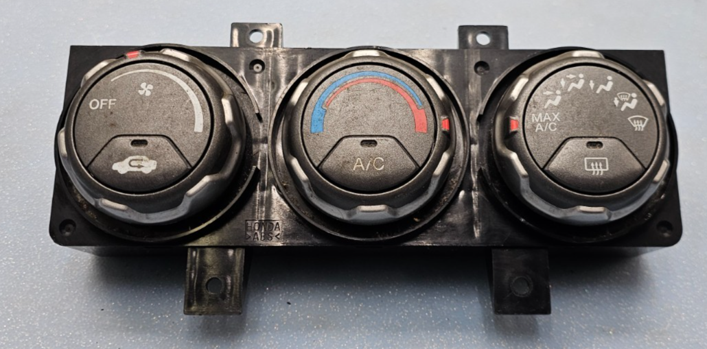 🔥03-08 Element Dash AC A/C HVAC Temperature Heater Climate Control Panel Black