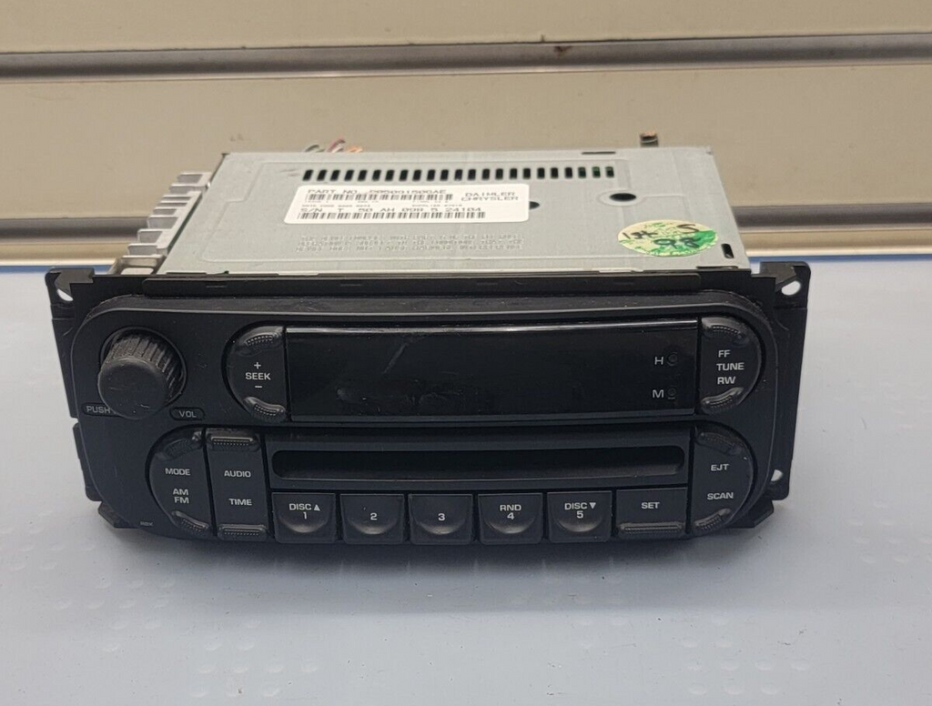 02-07 Chrysler Jeep Dodge Car Truck Radio AM FM CD Player RBK Digital