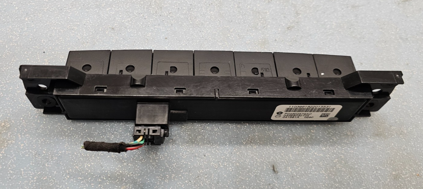 🔥2009-2012 Dodge Ram Dash Heated Vented Seats Steering Wheel Switch OEM BLACK