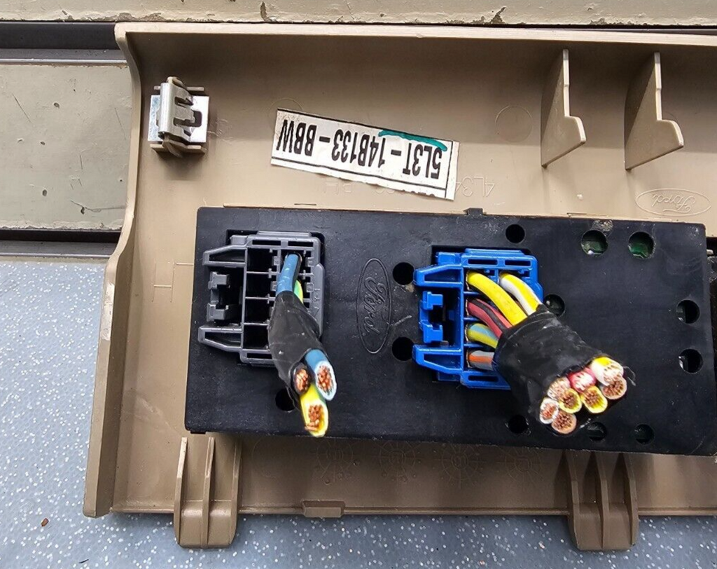 🔥04-08 Ford F150 Left Driver Master Power Window 2 Door Switch Control TAN WS24