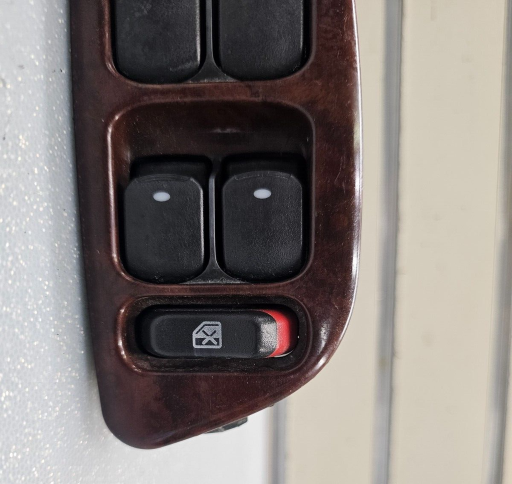 🔥04-07 CHEVY MALIBU LEFT DRIVER POWER WINDOW MASTER SWITCH ASSEMBLY WOOD OEM