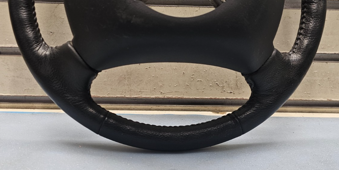 🔥98-01 Dodge Ram 1500 2500 3500 DAKOTA DURANGO Steering Wheel Leaher Black OEM