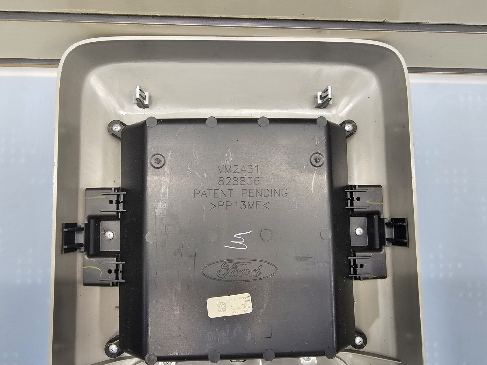 🔥04-08Ford F-150 Overhead Console DOME Map Light Roof🔴Storage Assembly GRAY 09