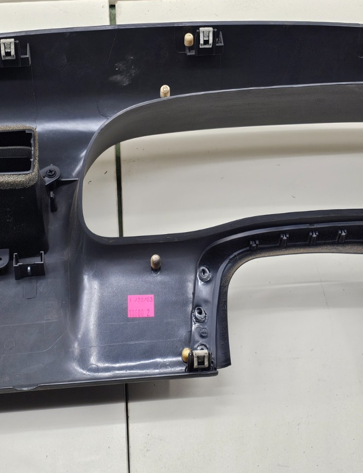 🔥99-04 Ford F250 F350 Dash Instrument Cluster Speedometer Bezel Panel BLACK