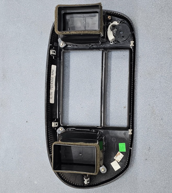 🔥97-03 Ford F150 Center Dash Radio Stereo Climate BEZEL Trim Panel Line Tan B1
