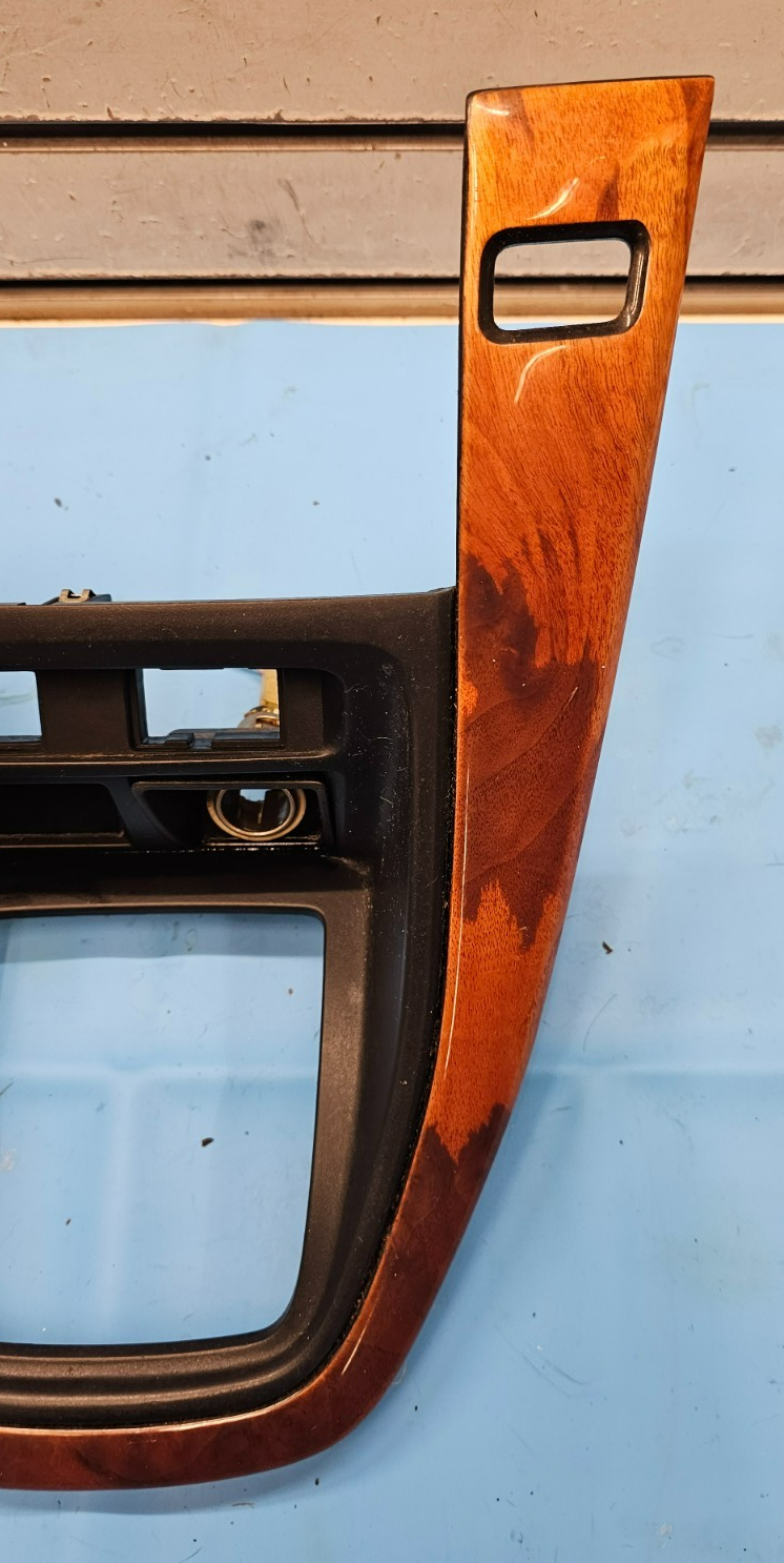 🔥99-03 LEXUS RX300 DASH CONSOLE SHIFTER BEZEL COVER PANEL TRIM ASSEMBLY WOOD