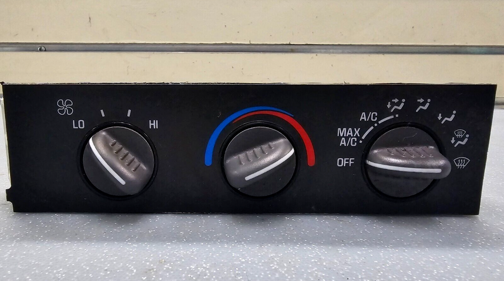 🔥01-07 Express Savana Dash AC A/C HVAC Heater Temperature Climate Control Black