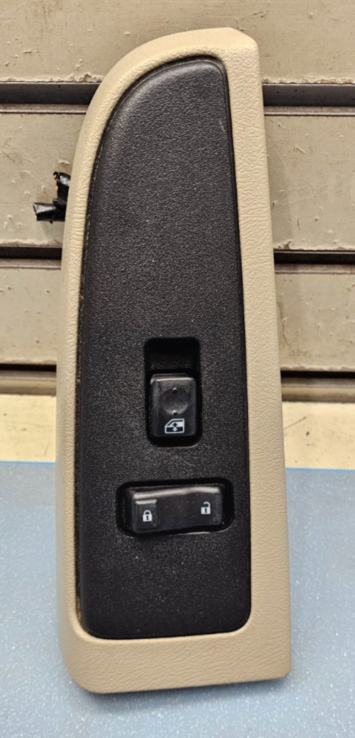 🔥00-02 Escalade Tahoe Yukon Right Passenger Power Window Switch Black/TAN