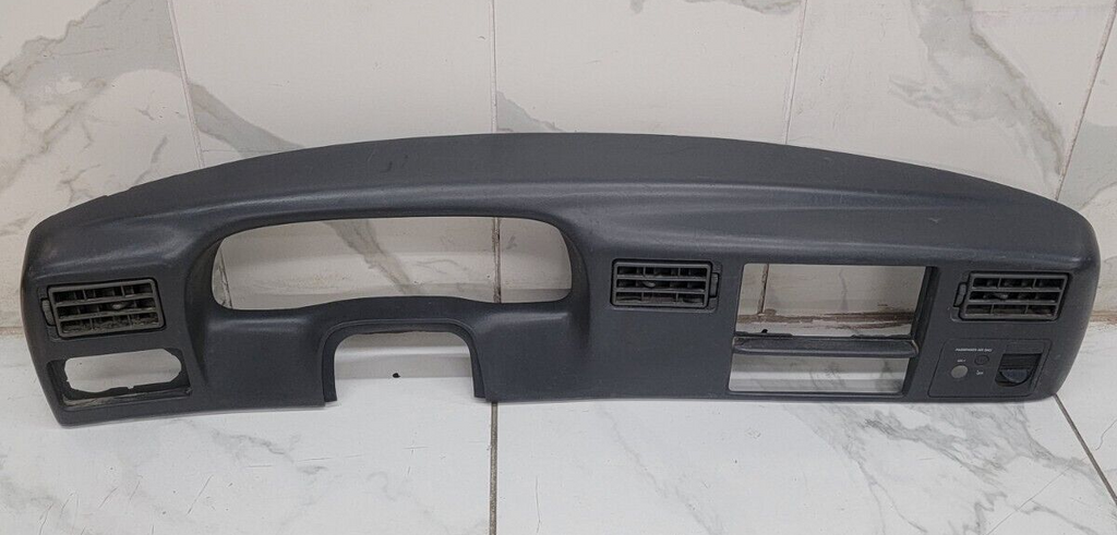 99-04 Ford F250 F350 Dash Instrument Cluster Speedometer Bezel Panel DK Gray C22