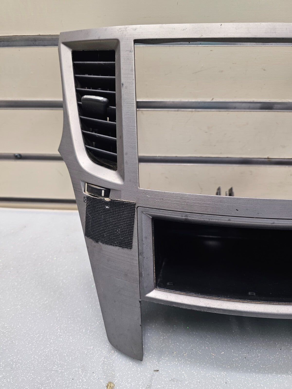 🔥 10-14 Subaru Legacy Front Console Radio Climate Dash Trim Bezel Panel GRAY