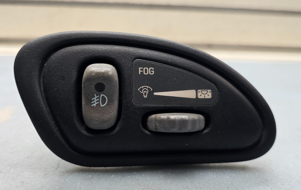 🔥99-05 Pontiac Grand AM Dash Light Dimmer Fog Switch Button Control BLACK OEM
