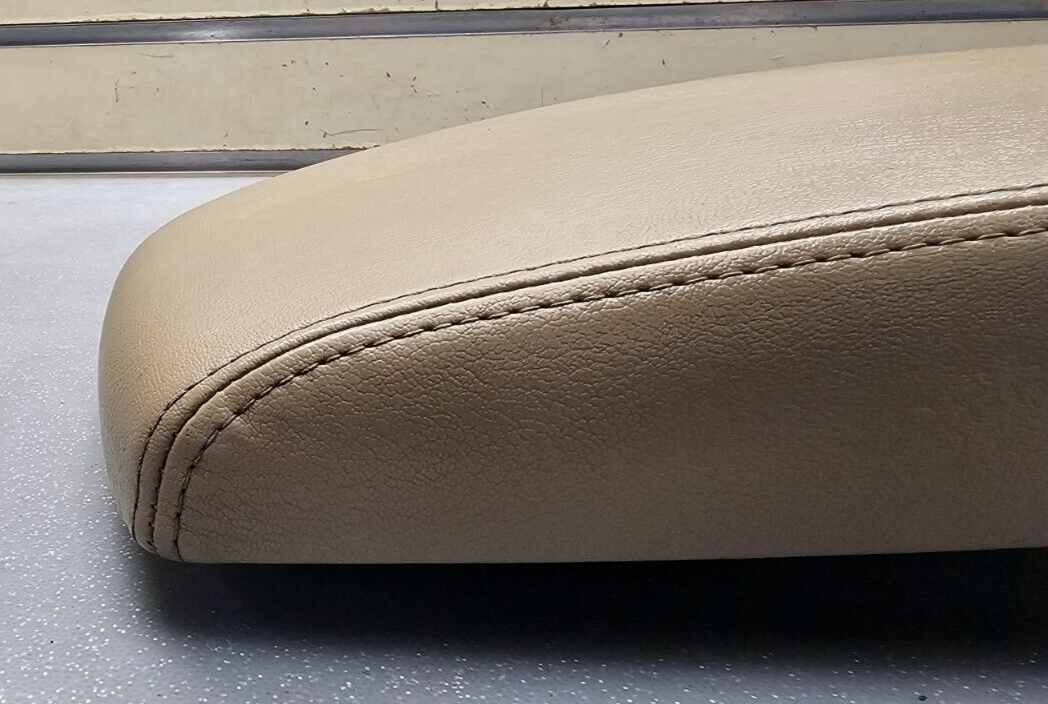 🔥07-08 Maxima Armrest Center Console Cover Sliding Lid Top Pad Storage Tan OEM