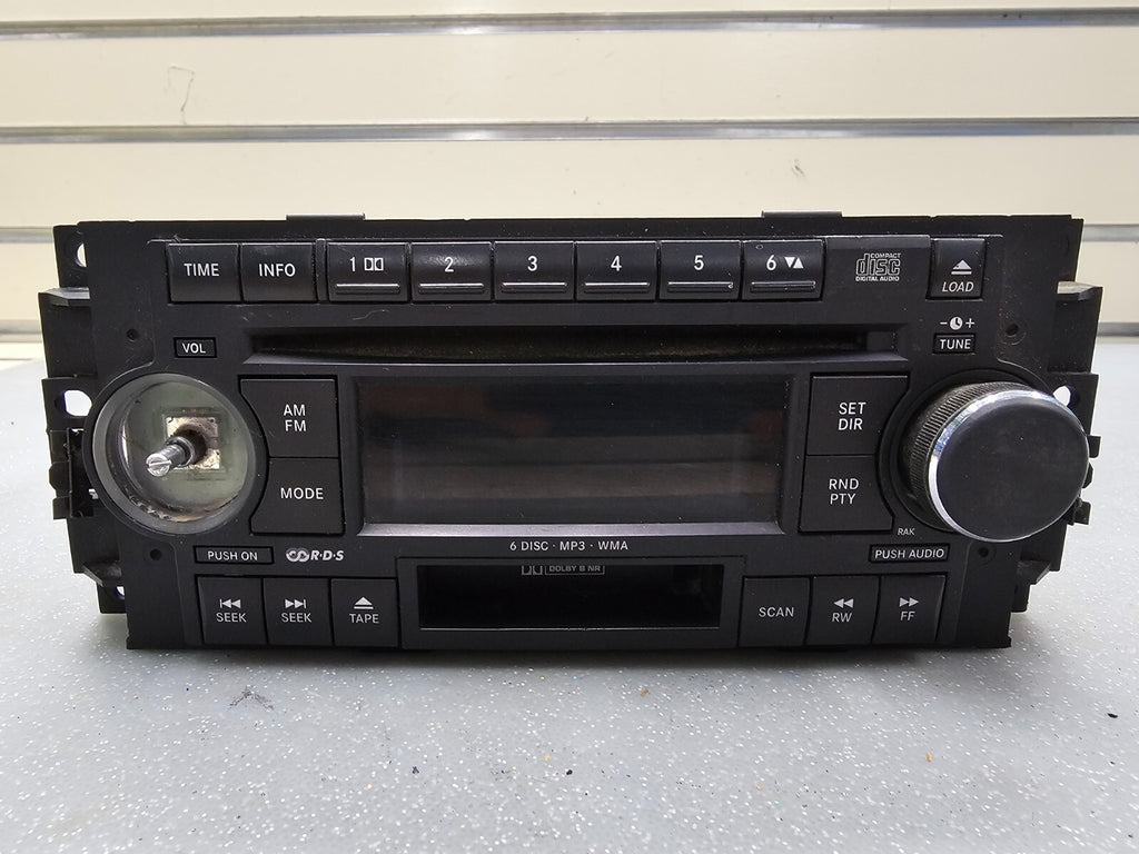 🔥2004-2010 Jeep Dodge Chrysler Front Dash Radio AM FM CD Aux Input OEM