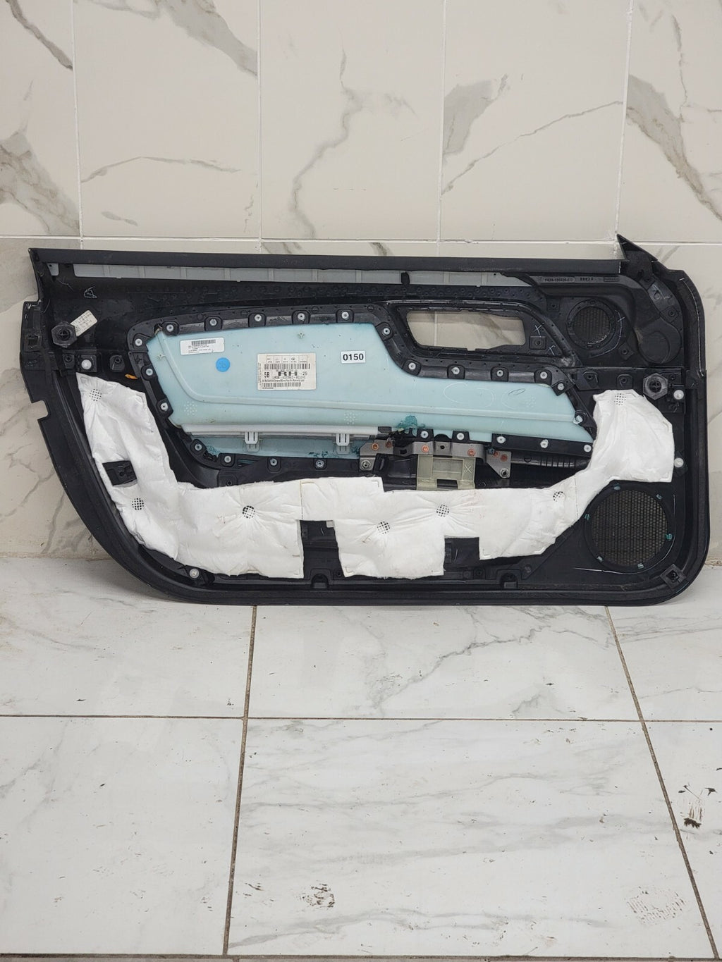 🔥15-20 Ford Mustang GT V6 EcoBoost left side Door Panel Black "Leather" SET OEM