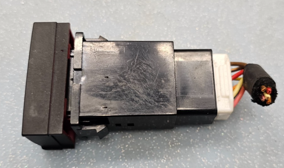 🔥07-09 SANTA FE HAZARD FLASHER EMERGENCY WARNING SWITCH OEM black