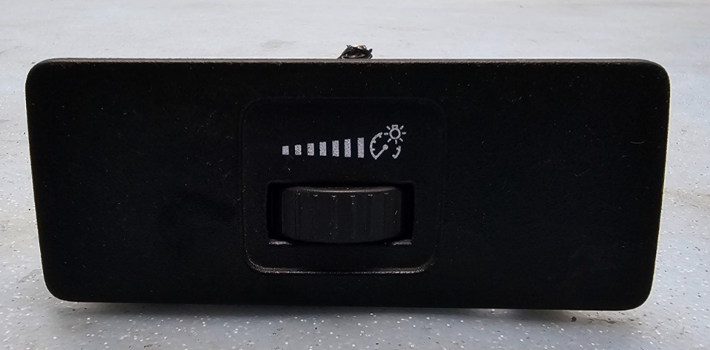 🔥2009-2010 FORD F150 DRIVER SIDE DASH DIMMER SWITCH BEZEL ROLLER STYLE OEM