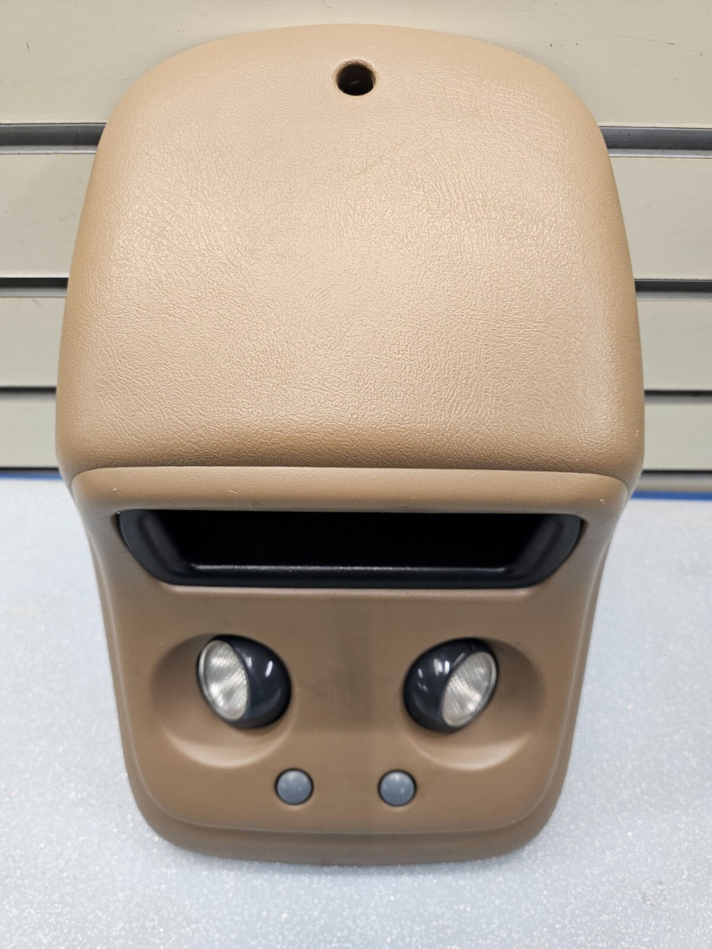 99-06 SIERRA SILVERADO Overhead Roof Console Dome Map Lights Storage DARK TAN01