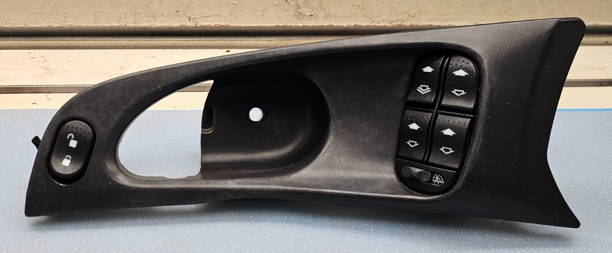 🔥00-07 Ford Focus Left Driver Master Door Window Switch Lock Assembly Black OEM