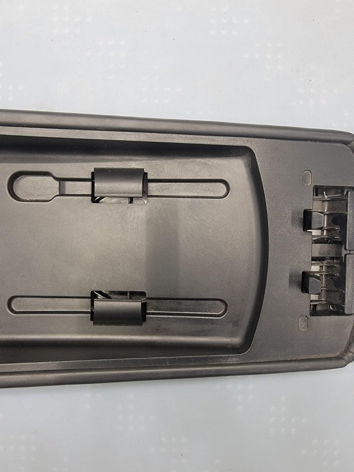 🔥2008-2010 Dodge Charger Armrest Console Lid Leather Assembly Storage BLACK