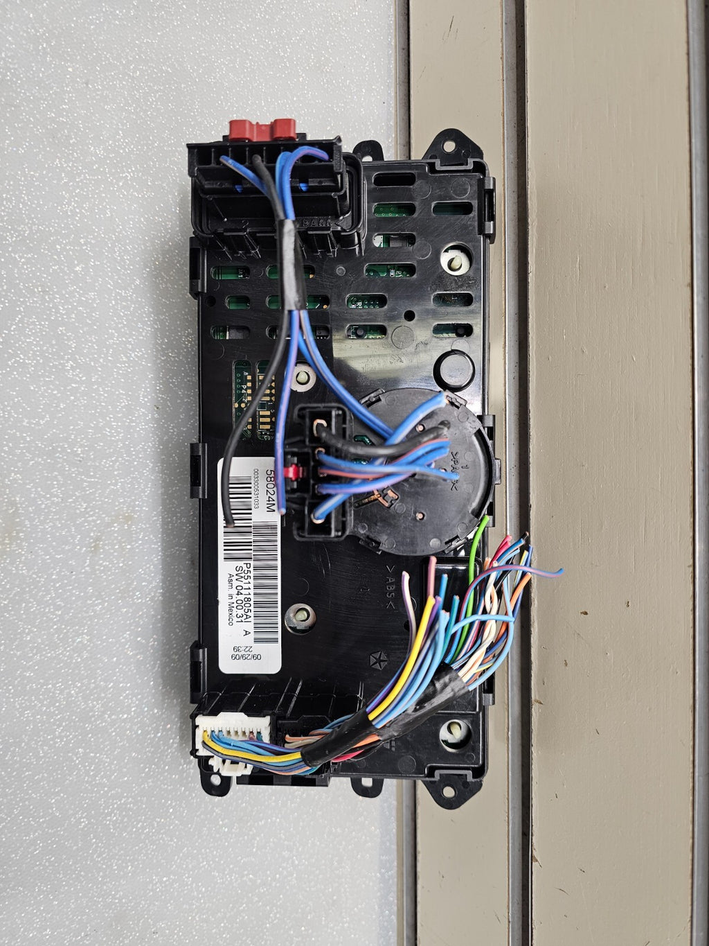 08-10 Grand Caravan Town Country Dash AC Heater Climate Temperature Control Unit
