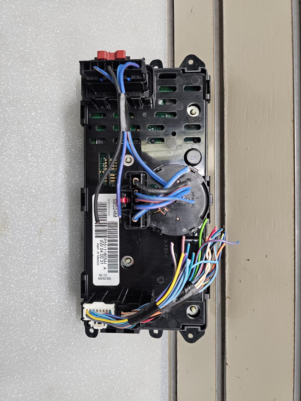 08-10 Grand Caravan Town Country Dash AC Heater Climate Temperature Control Unit
