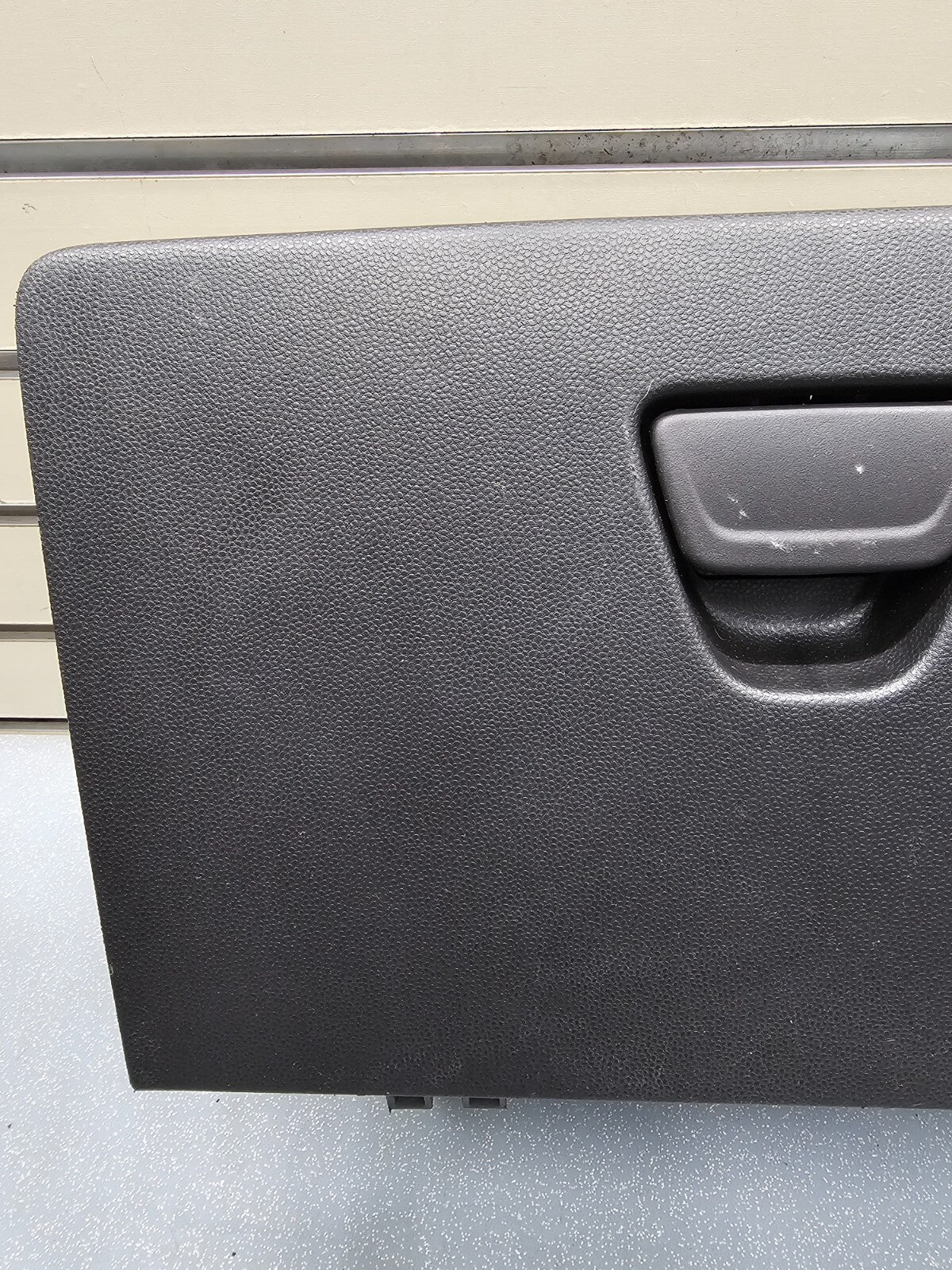11-19 Ford Fiesta Dash Glove Box Compartment Storage Handle Assembly Black OEM