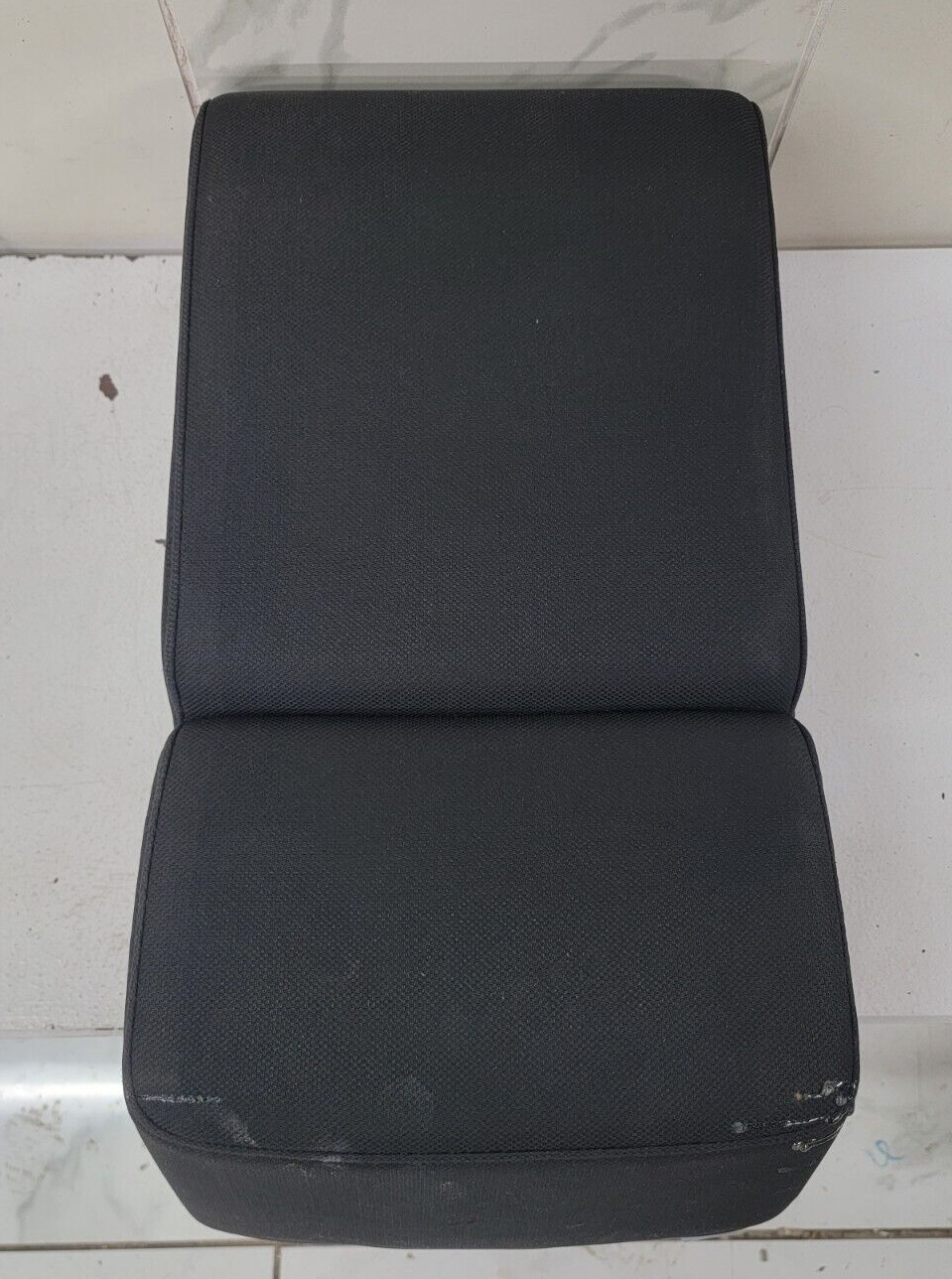 04-08 Ford F-150 Center Console JUMP SEAT Armrest w 2 Cup Holder BLACK JS1