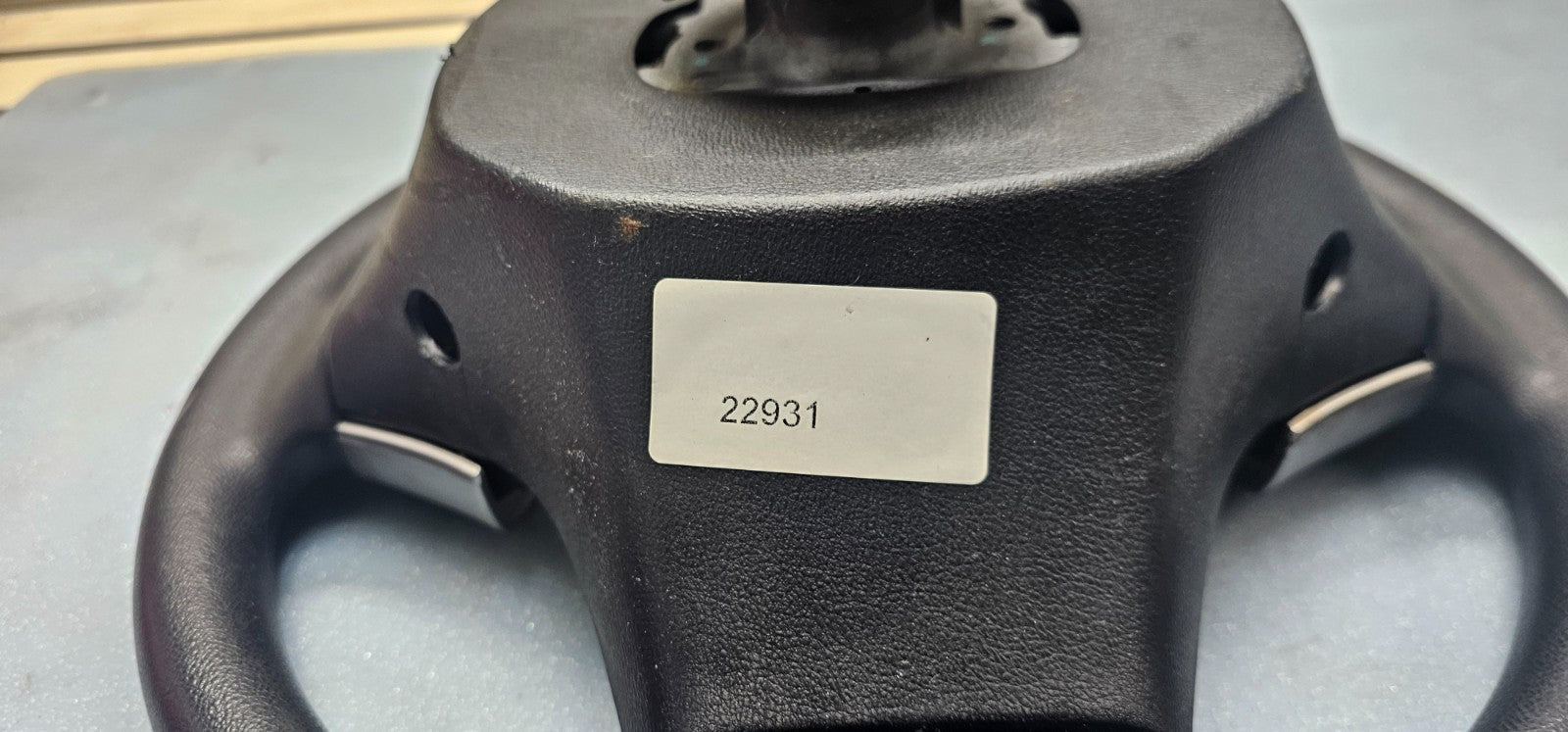 🔥07-09 Elantra Left Driver Steering Column Wheel Cruise Control Leather Black