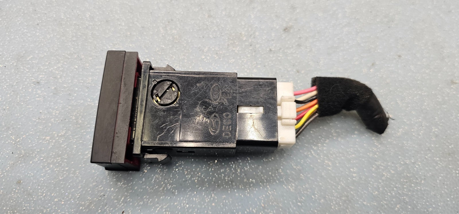 🔥07-09 SANTA FE HAZARD FLASHER EMERGENCY WARNING SWITCH OEM black