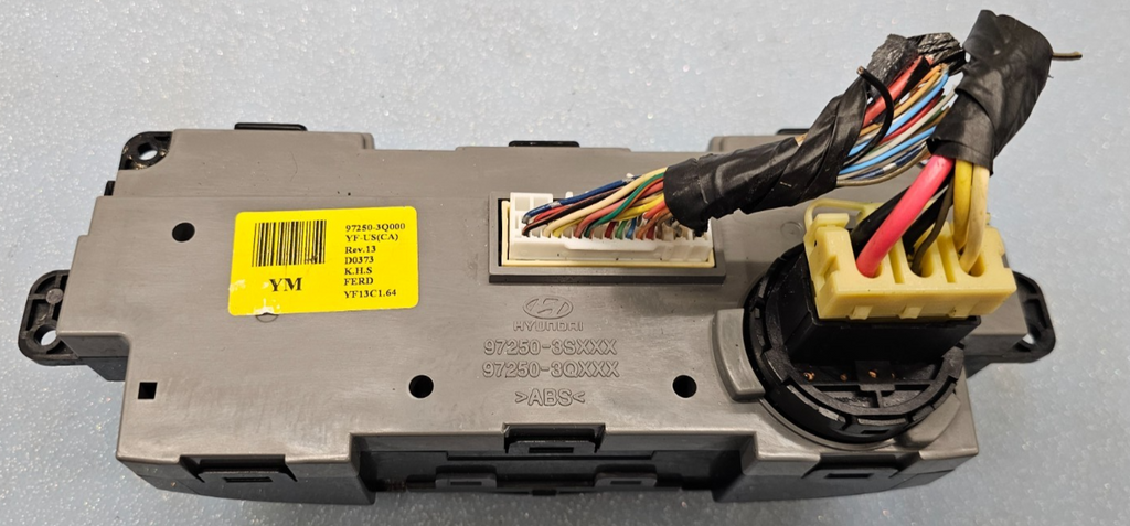 🔥11-13 Hyundai Sonata Dash Heater Temperature Climate Control Panel Black