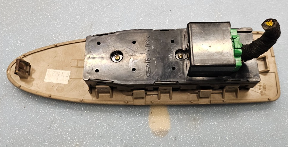🔥00-02 Lincoln LS Front Left Driver Door LH Master Window Switch Bezel Tan OEM