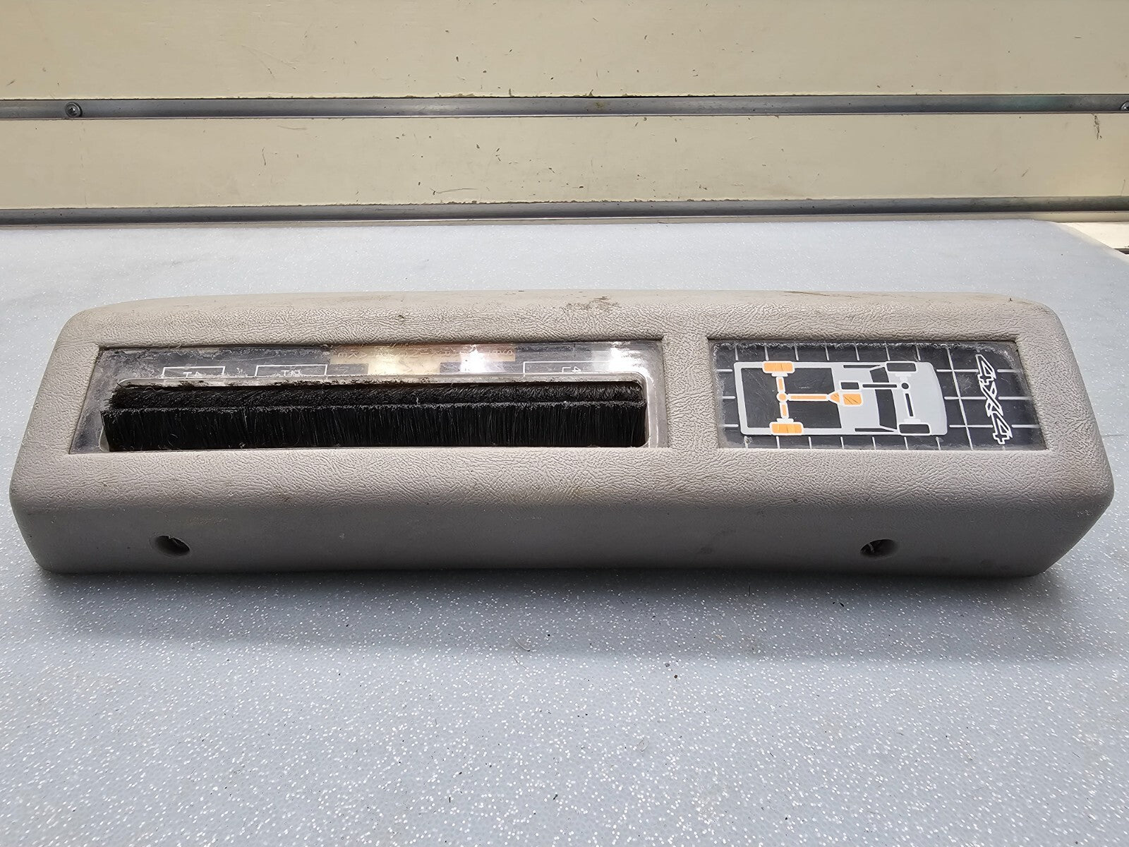 🔥88-94 Truck 92-94 SUV 4x4 Manual Shift Trim Bezel Tan GMC Chevy Chevrolet OEM