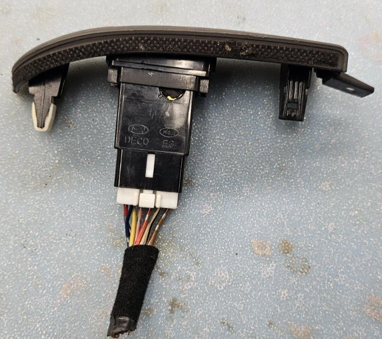 🔥06-08 Hyundai Sonata Hazard Hread Light Lamp Control Switch Bezel dk Gray OEM