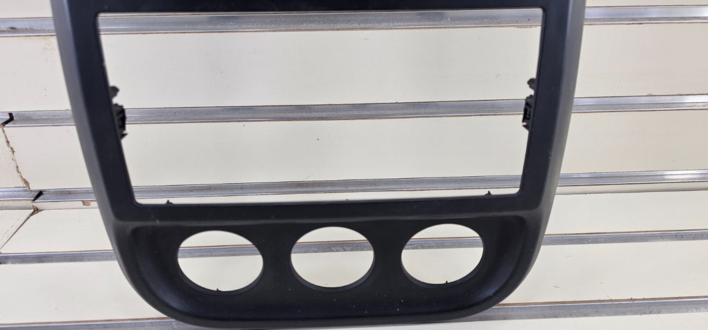 10-16 Compass Patriot Center Dash Radio Climate Trim Surround Bezel Panel BLACK