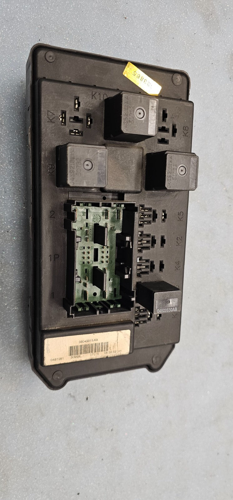 🔥2007 Commander Grand Cherokee Relay Fuse Box Body Control Module Junction Unit