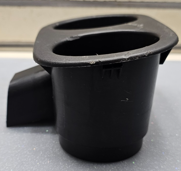 🔥07-14 Escalade ESV EXT Center Console Cup Drink Holder Bezel Assembly Black