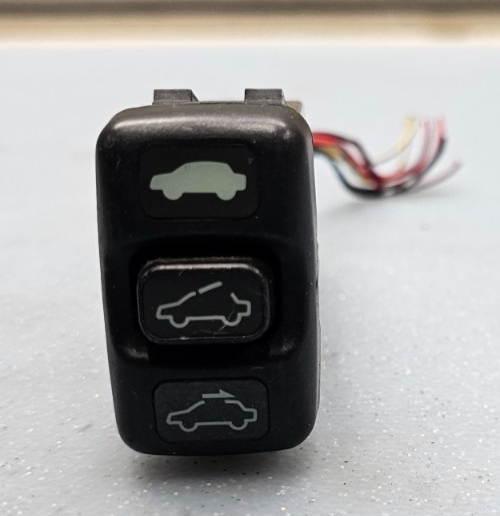 🔥98-02 Honda Accord Power Sunroof Control Switch Button Assembly Black