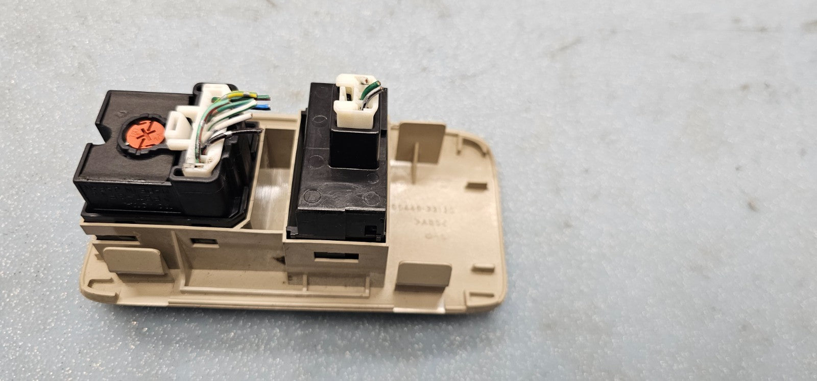 🔥02-06 LEXUS ES300 ES330 DASH MIRROR POWER SWITCH CONTROL DIMMER LIGHT TAN OEM