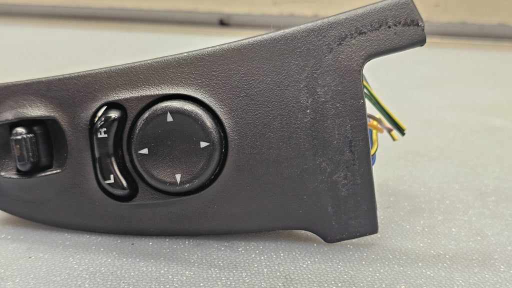 🔥02-07 JEEP LIBERTY LEFT DRIVER MASTER LOCK MIRROR SWITCH TRIM BEZEL OEM BLACK
