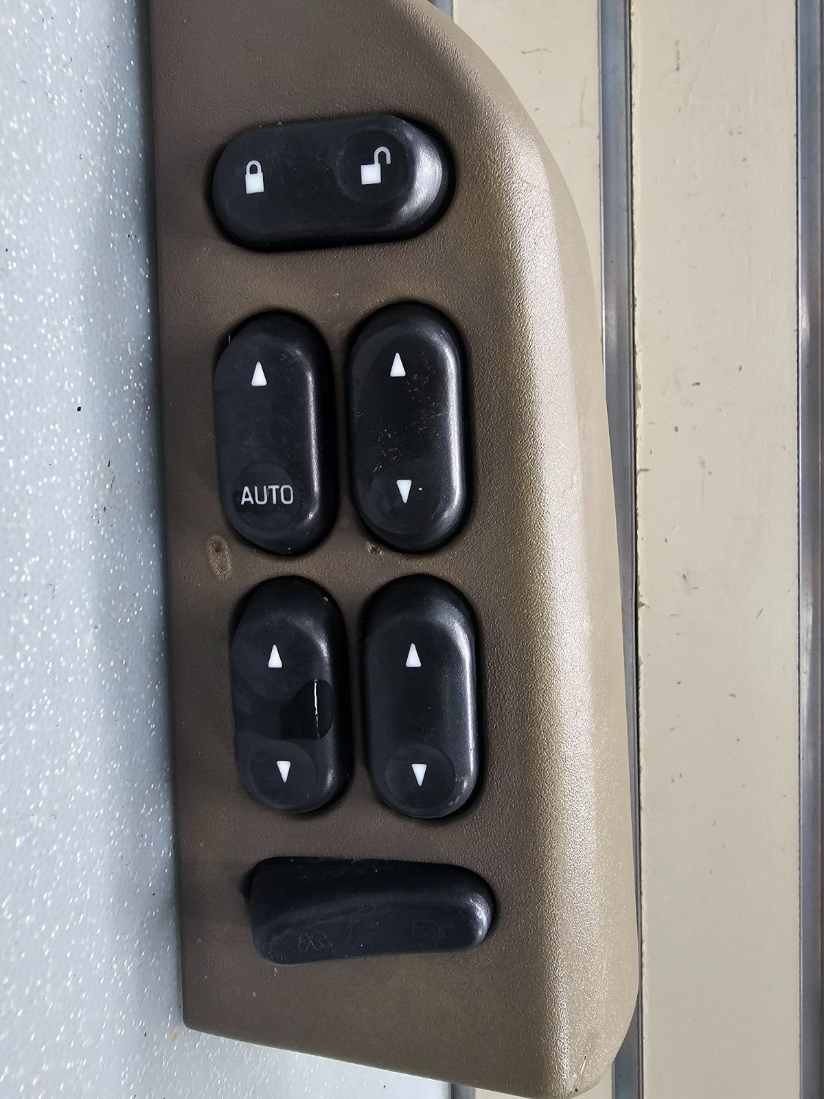 🔥02-05 Explorer Front Left Driver Door Window Switch Master Power Control Tan