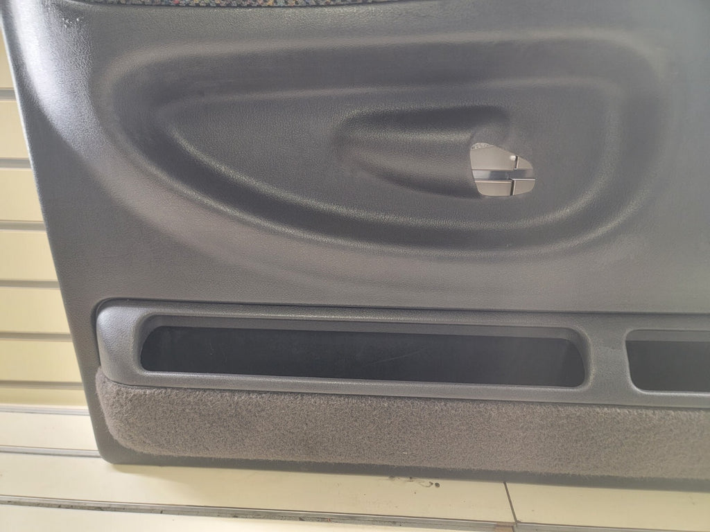 98-01 Dodge Ram 1500 2500 3500 Front Left Driver Door Trim Panel black auto D10