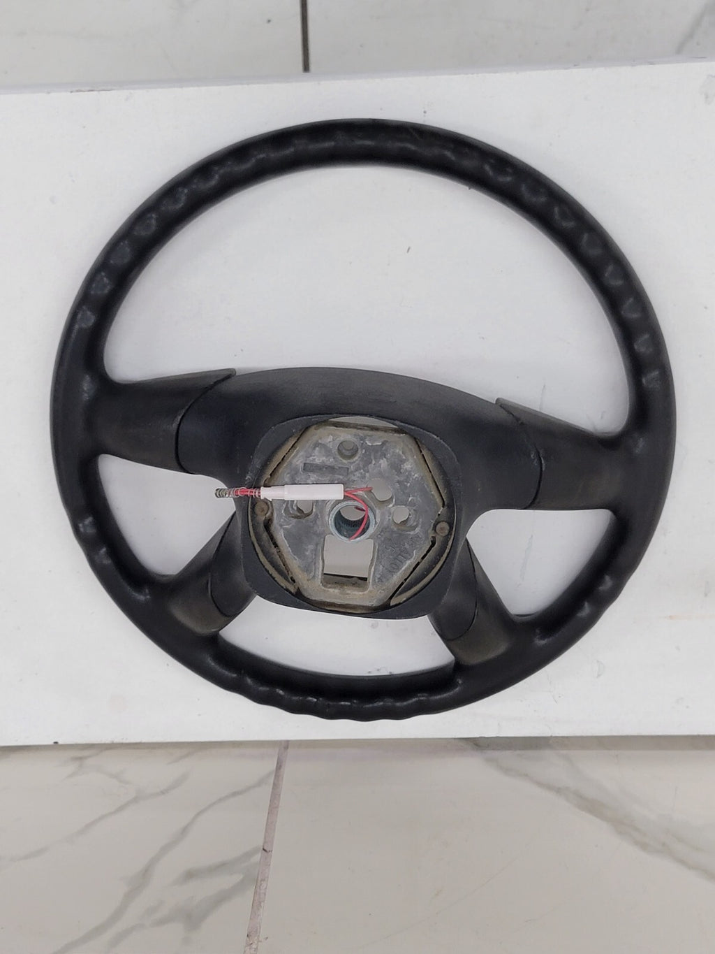 🔥03-06 SILVERADO SIERRA YUKON TAHOE SUBURBAN STEERING WHEEL LEATHER BLACK