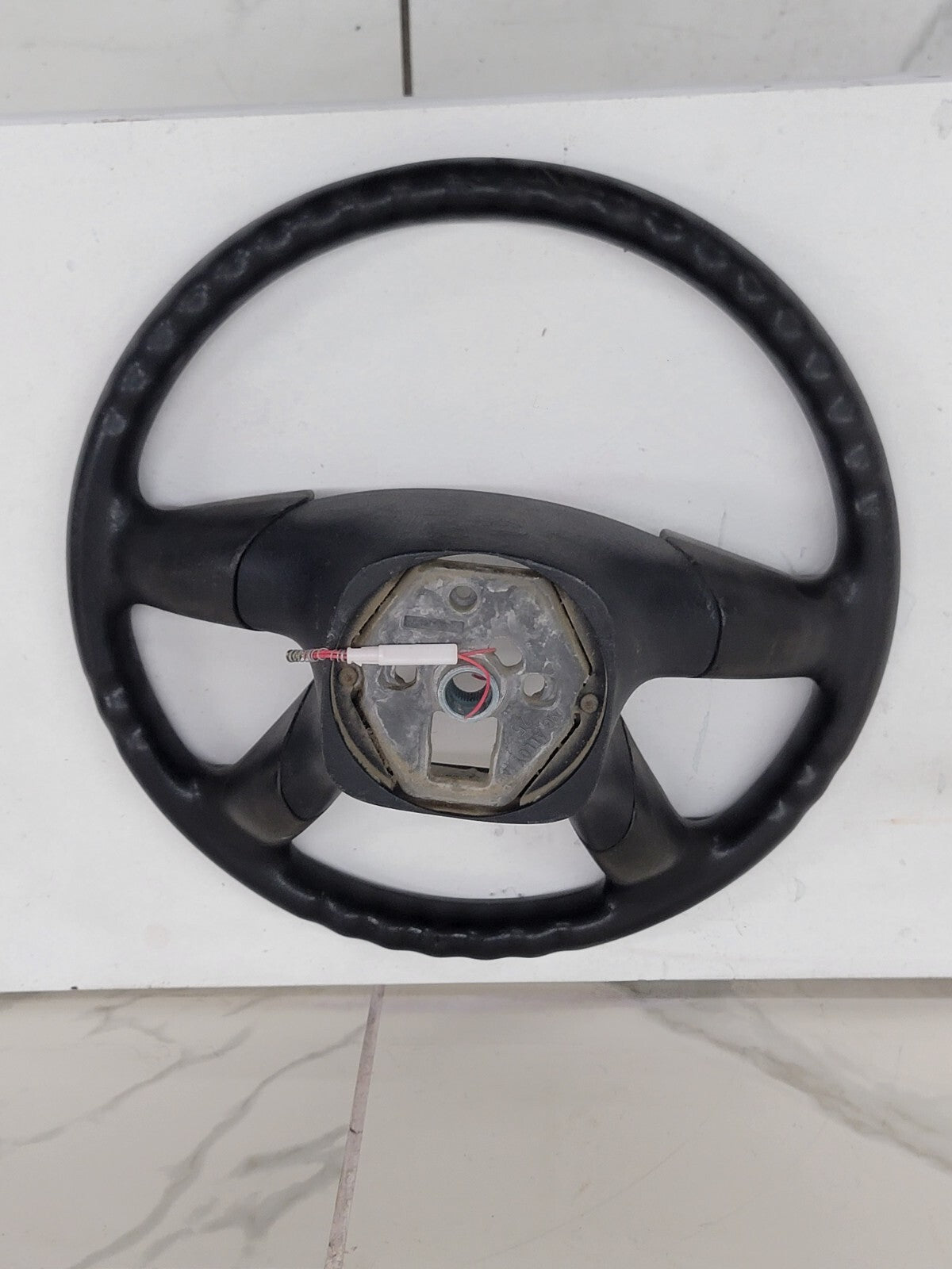 🔥03-06 SILVERADO SIERRA YUKON TAHOE SUBURBAN STEERING WHEEL LEATHER BLACK