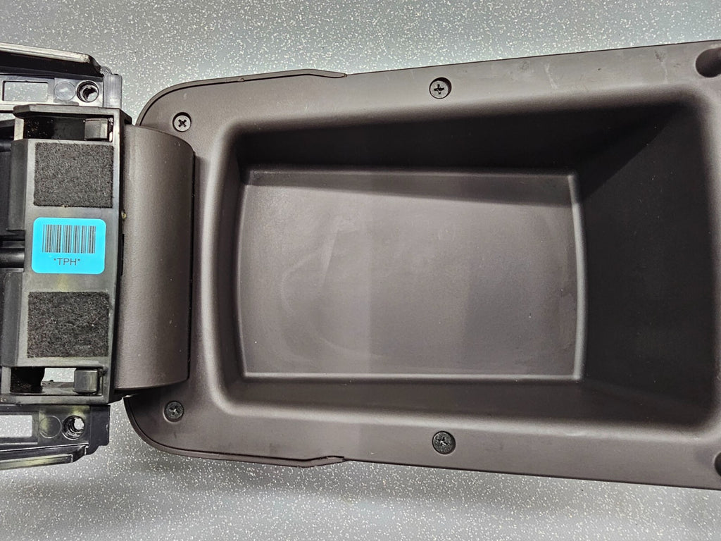 11-13 Hyundai Elantra Center Console Leather Armrest Lid Top Pad Assembly Black