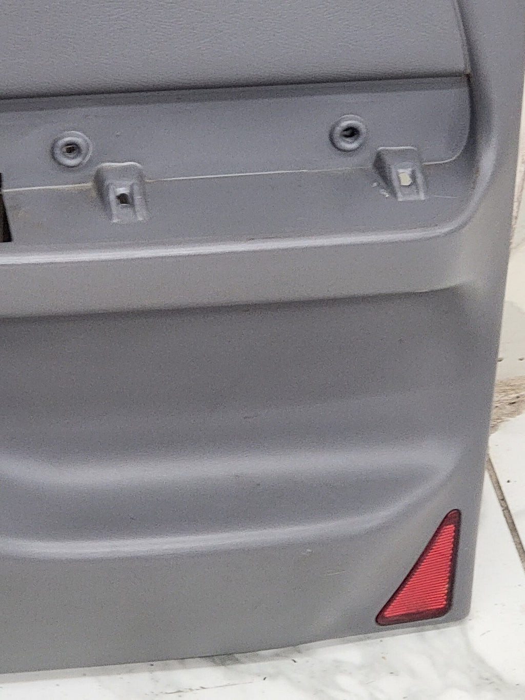 92-96 Ford F150 F250 BRONCO Door Panel Front RIGHT Passen 1/2 manual GRAY D18