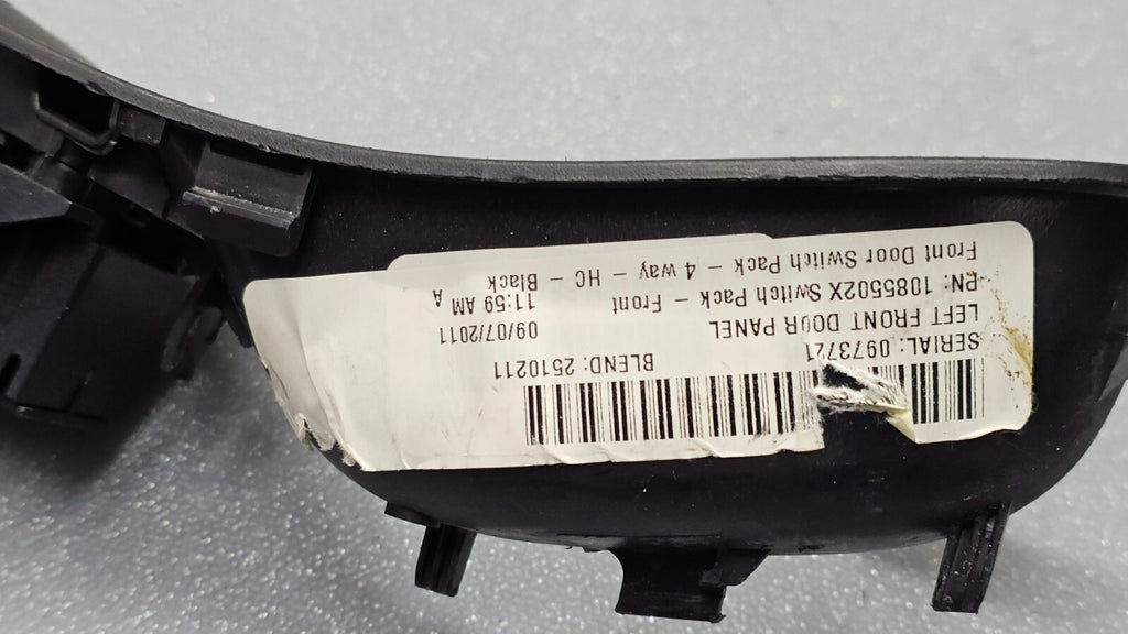 12-18 Focus Escape Front Left Driver Master Power Window Switch Regulator Black